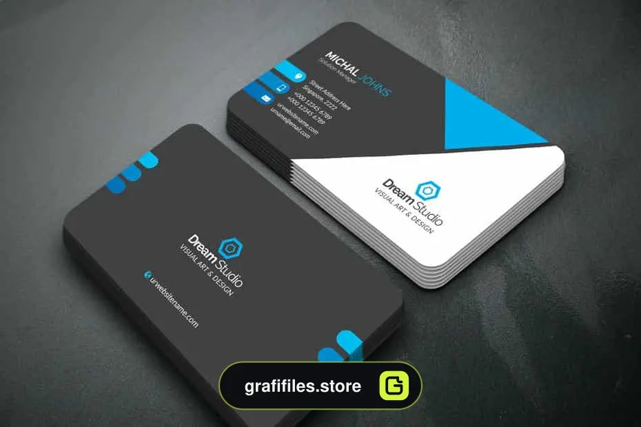 فایل لایه باز کارت ویزیت Business Card 14