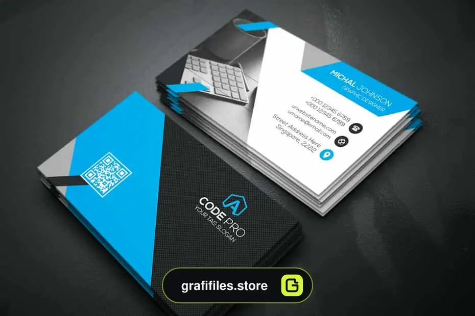 فایل لایه باز کارت ویزیت Business Card 16