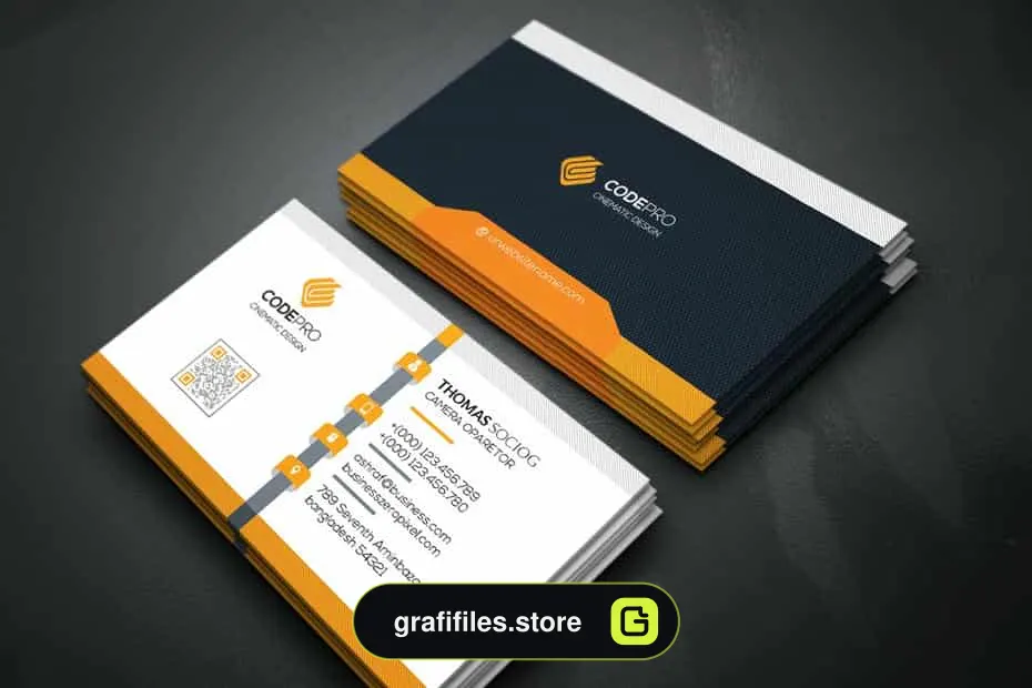 فایل لایه باز کارت ویزیت Business Card 19
