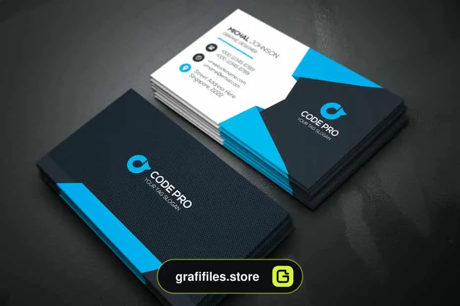 فایل لایه باز کارت ویزیت Business Card 20