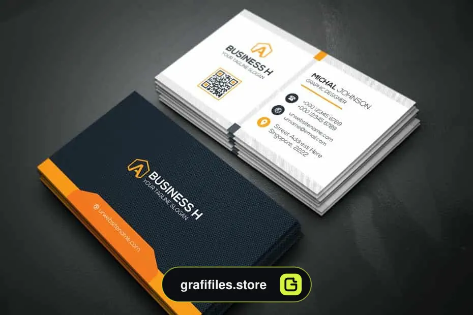 فایل لایه باز کارت ویزیت Business Card 23