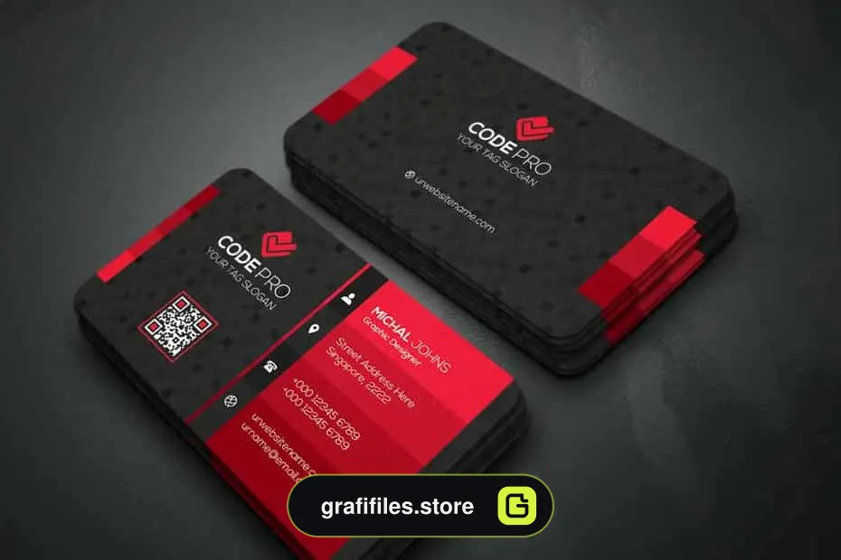 فایل لایه باز کارت ویزیت Business Card 25