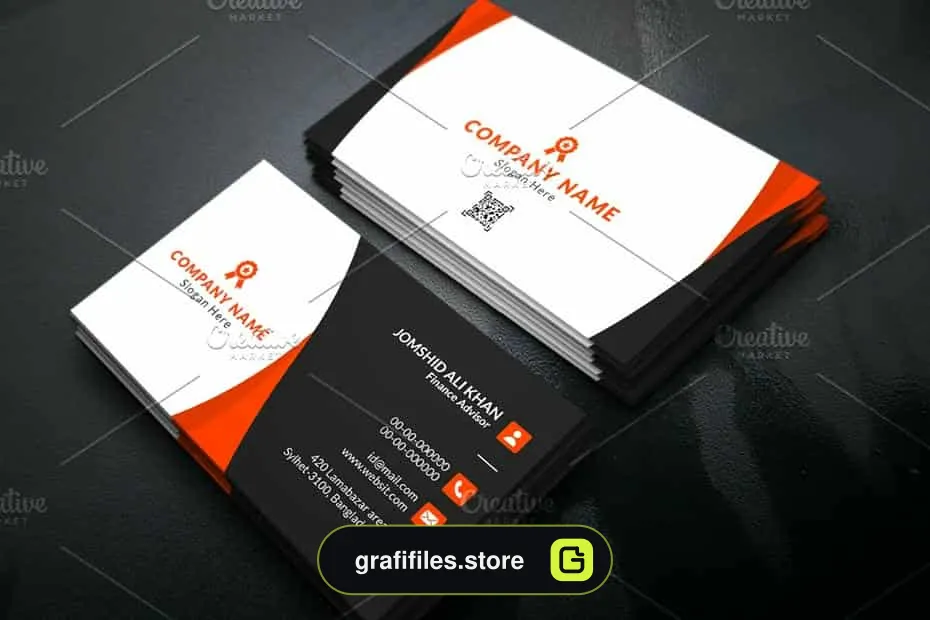 فایل لایه باز کارت ویزیت Business Card 27