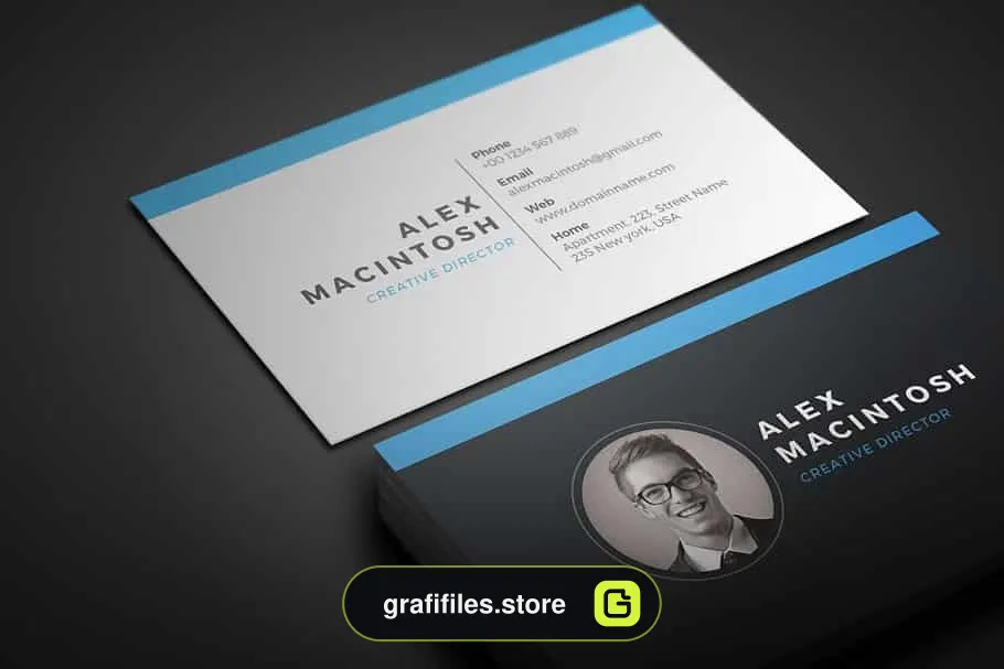 فایل لایه باز کارت ویزیت Business Card 3 - 5