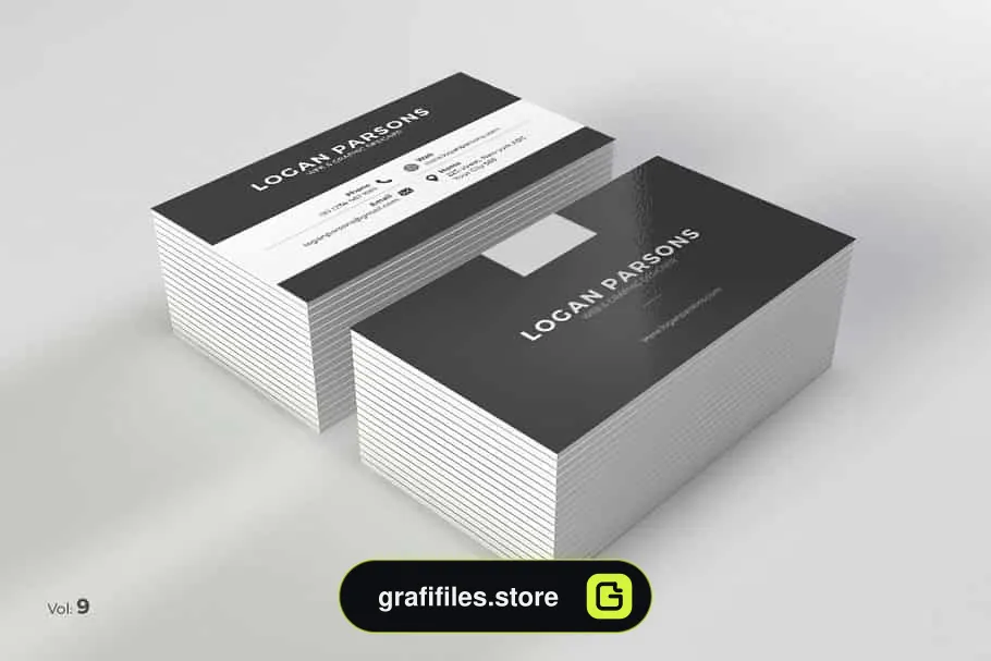 فایل لایه باز کارت ویزیت Business Card 4