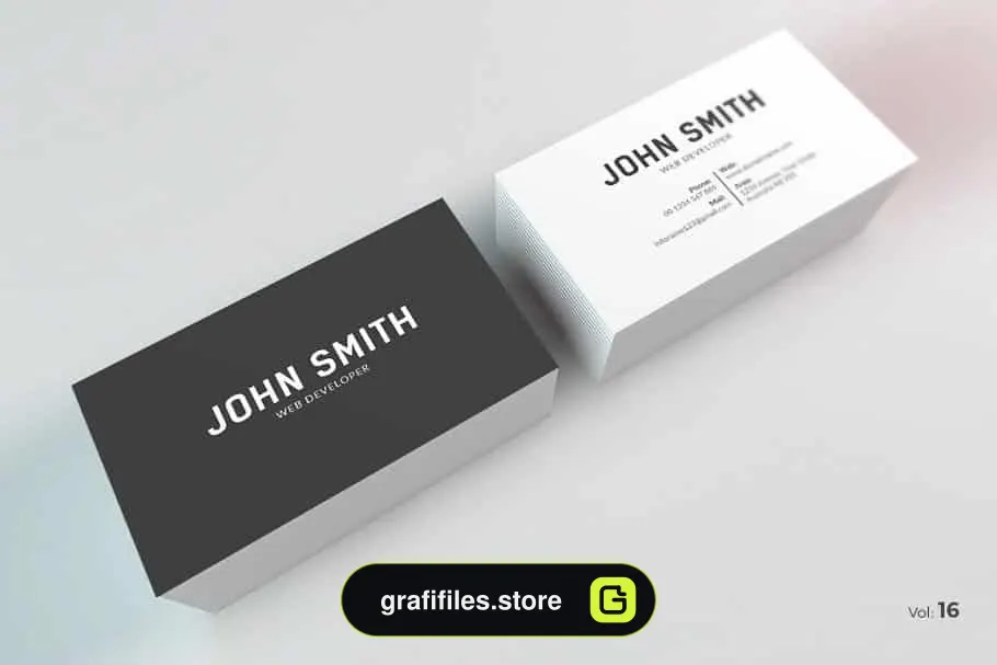 فایل لایه باز کارت ویزیت Business Card 5
