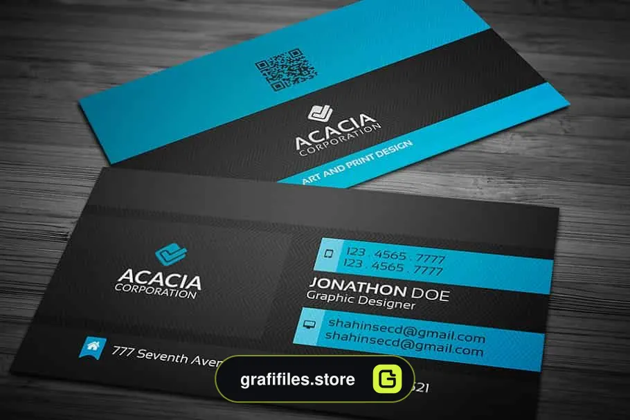 فایل لایه باز کارت ویزیت Business Card 7