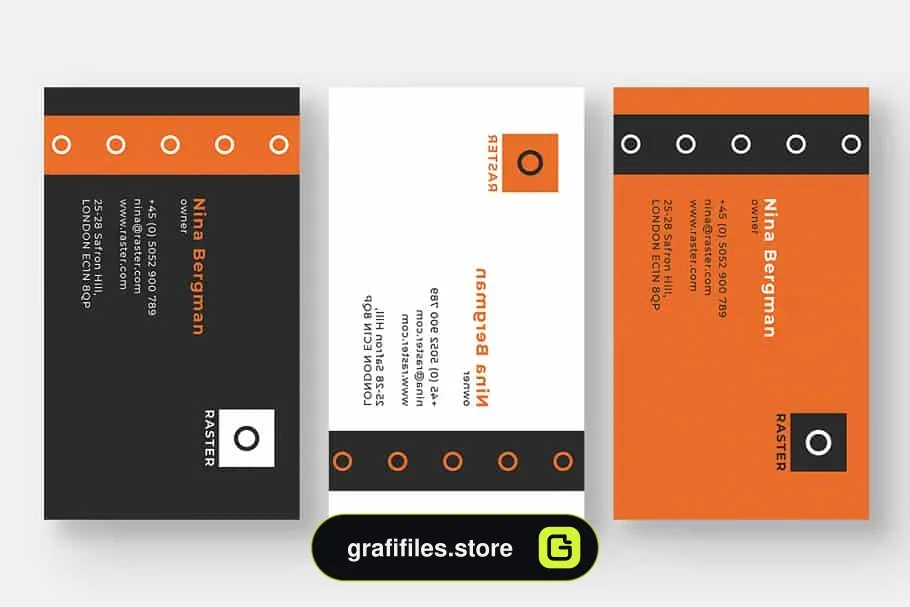 فایل لایه باز کارت ویزیت Business Card Bundle 02