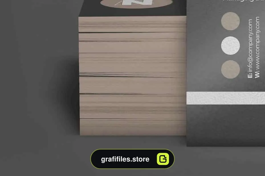 موکاپ کارت ویزیت Business Card Mock-Up 6