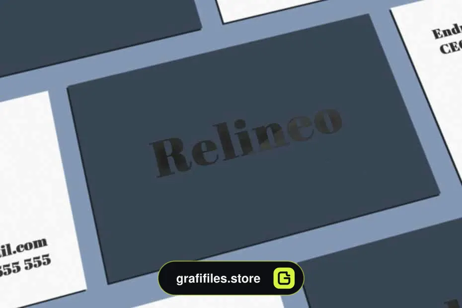 موکاپ کارت ویزیت Business Card Mock-up Bigpack