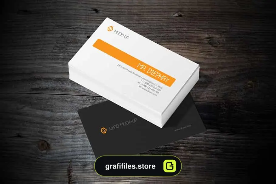 موکاپ کارت ویزیت Business Card Mockup