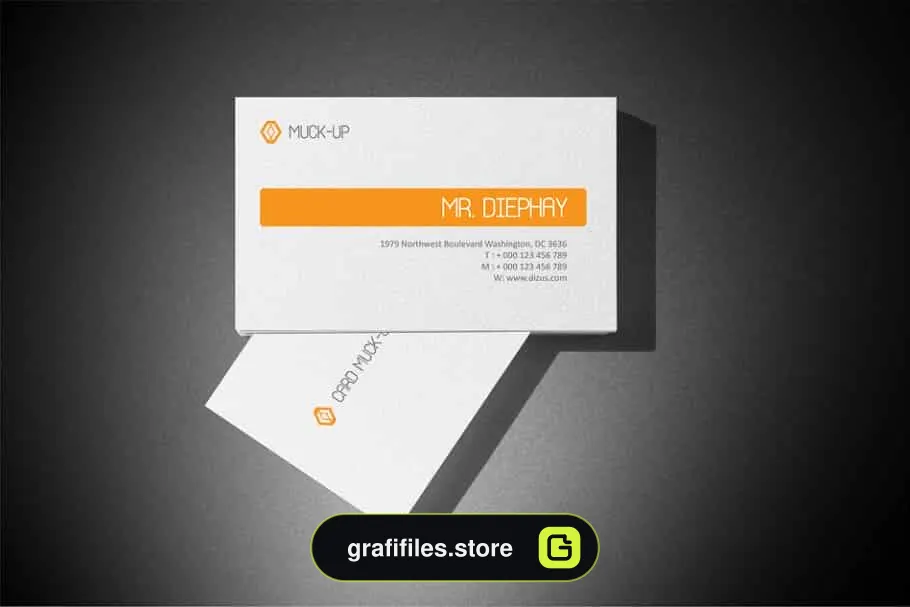 موکاپ کارت ویزیت Business Card Mockup