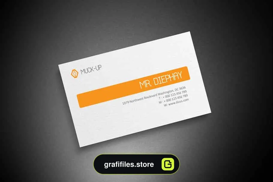 موکاپ کارت ویزیت Business Card Mockup