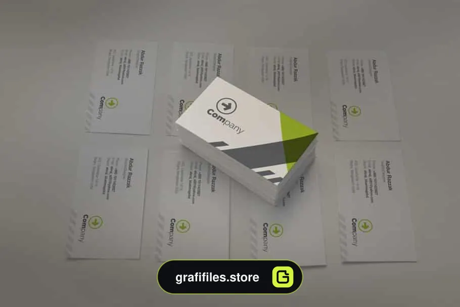 موکاپ کارت ویزیت 4 Business Card MockUps