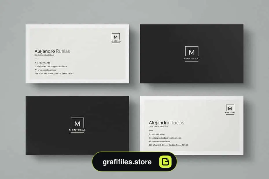 فایل لایه باز کارت ویزیت Business Card Prime Bundle