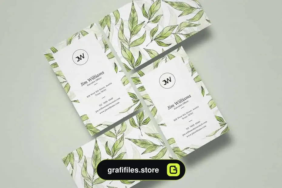 فایل لایه باز کارت ویزیت Business Card Prime Bundle - 5