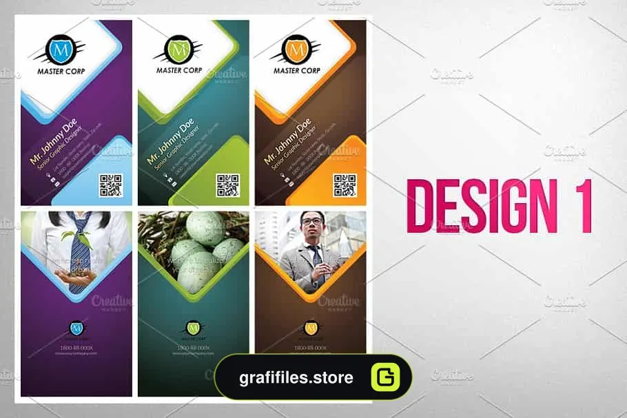 فایل لایه باز کارت ویزیت Business Card Psd Template