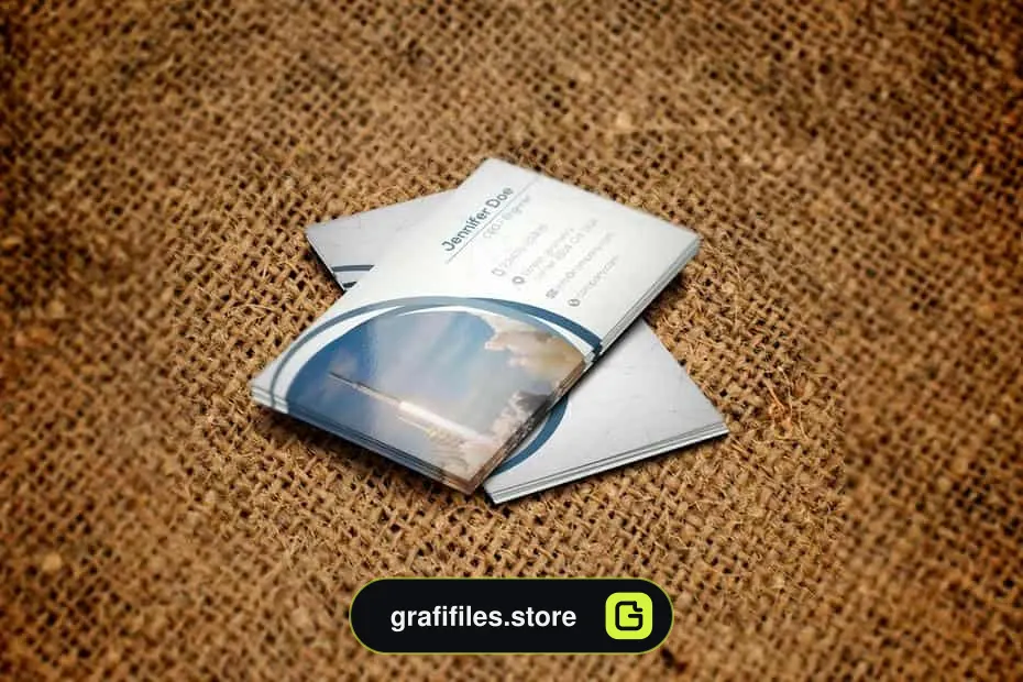 فایل لایه باز کارت ویزیت Business Card Space