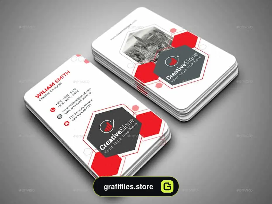 وکتور کارت ویزیت Business Card 3