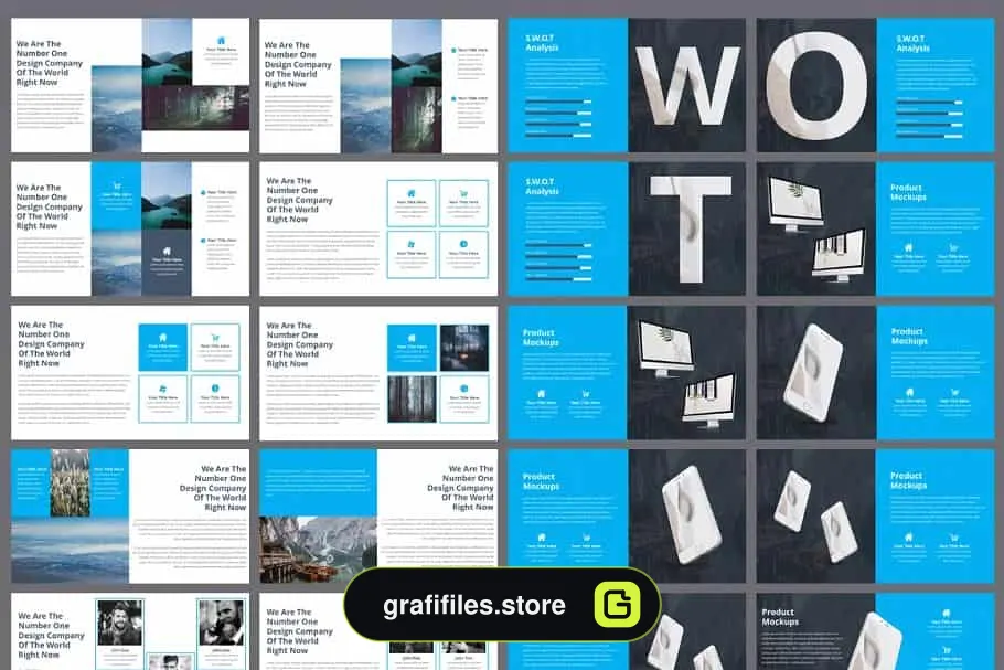 قالب پاورپوینت Business Now Powerpoint Template - 2