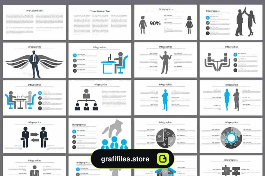 قالب پاورپوینت Business Now Powerpoint Template - 4