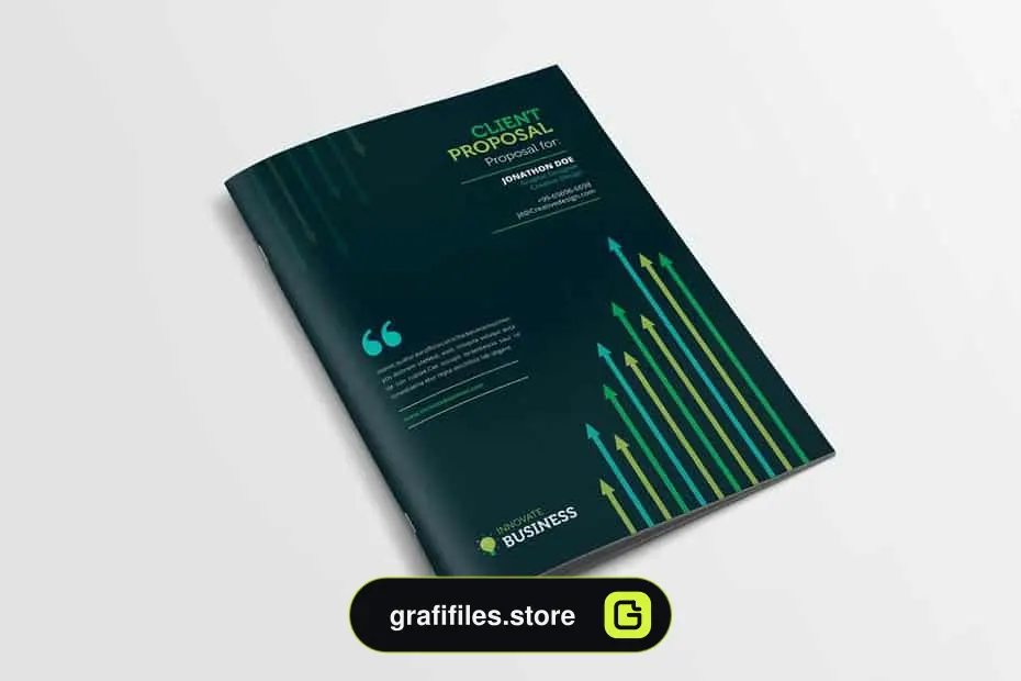 قالب ایندیزاین پروپوزال Business Project Proposal Design