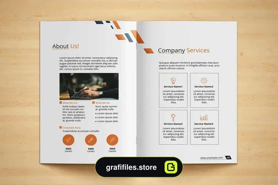 فایل لایه باز پروپوزال Business Proposal – V01