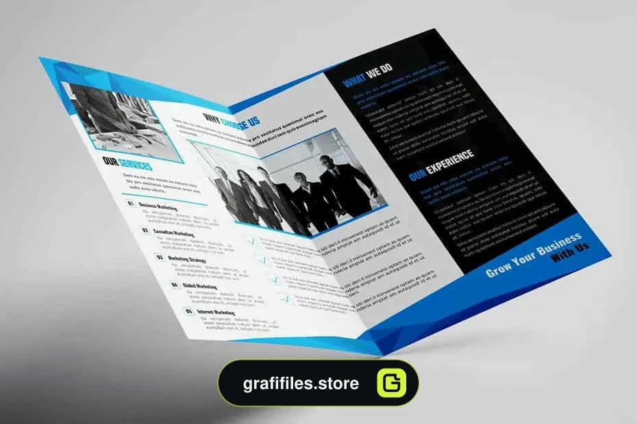 قالب ایندیزاین بروشور Byfold - 4