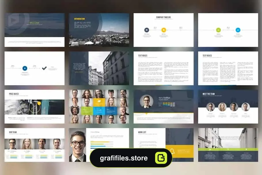 قالب پاورپوینت Cabairawit PowerPoint Template