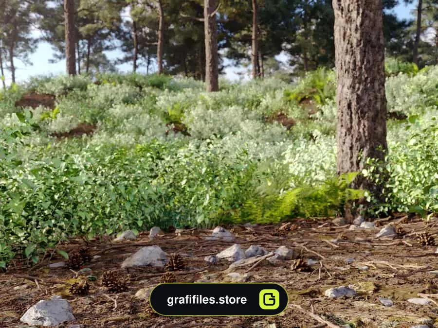 آبجکت برای Forest Pack