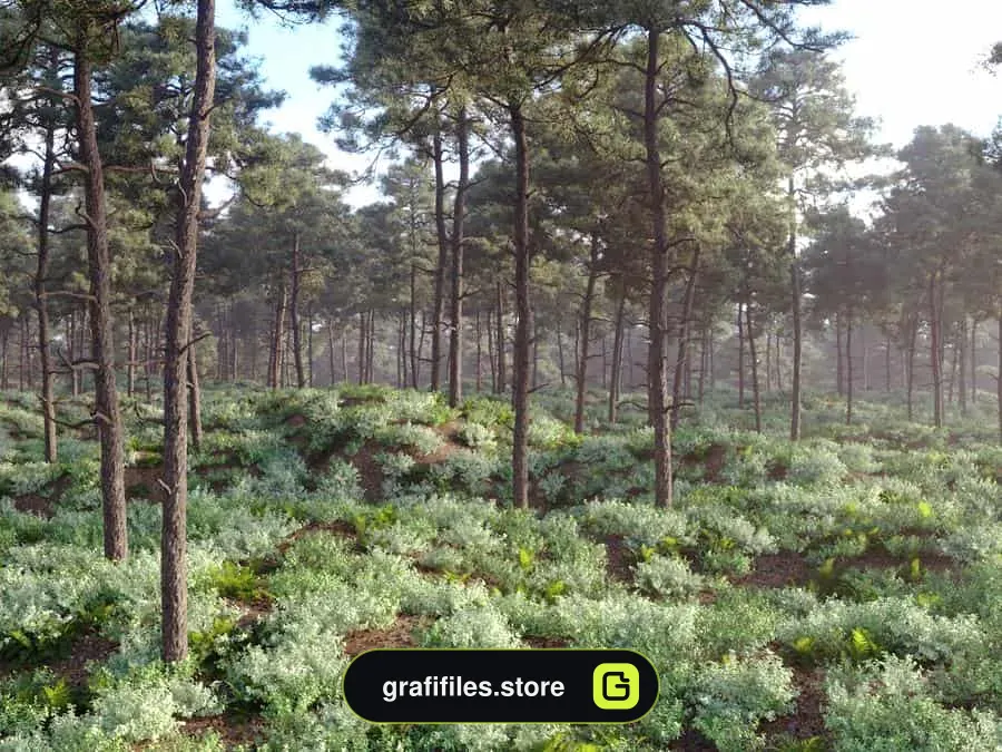 آبجکت برای Forest Pack
