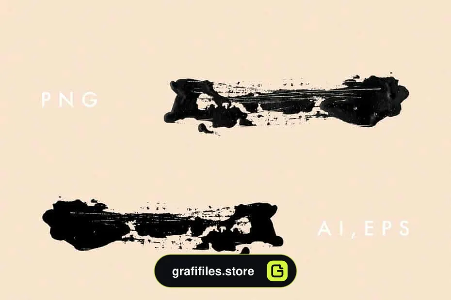 براش Calligraphy Strokes Set