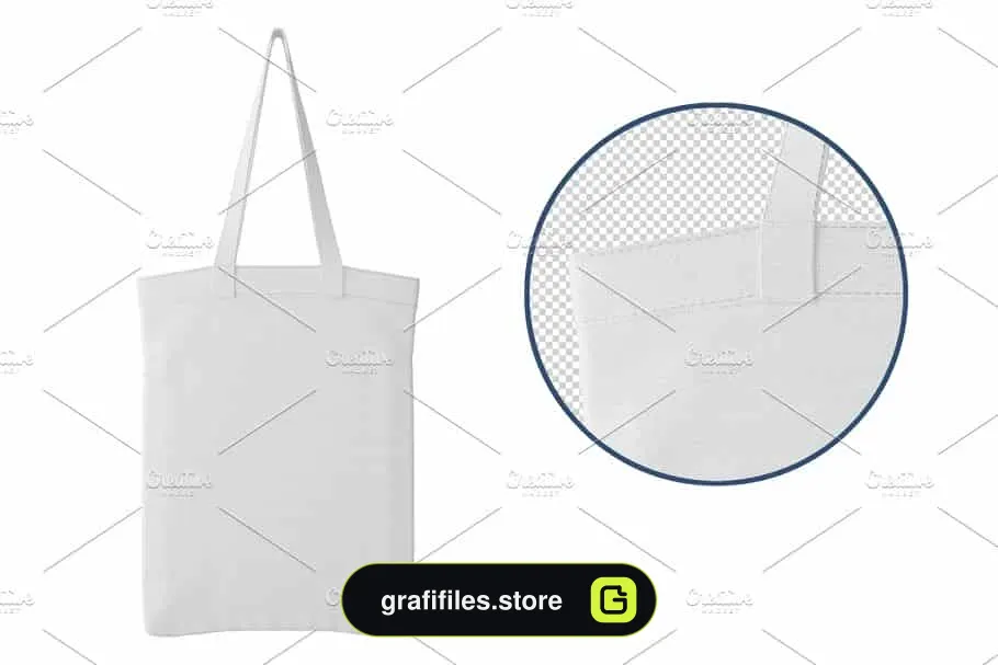 موکاپ ساک دستی Canvas Bag PSD Object Mockup