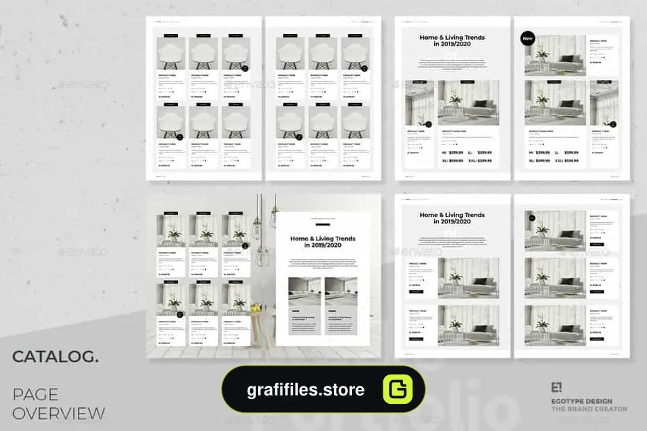 قالب ایندیزاین کاتالوگ Catalog