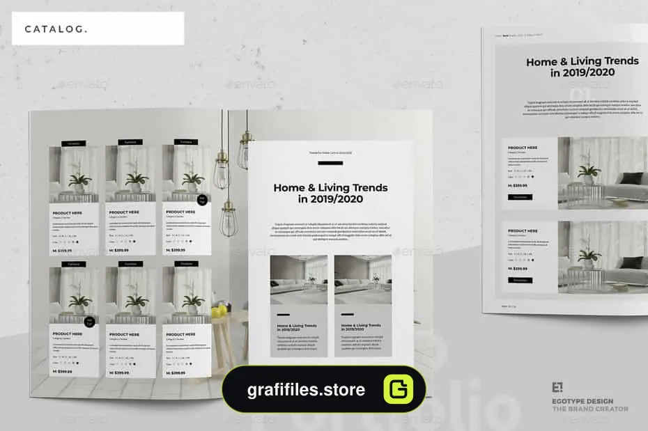 قالب ایندیزاین کاتالوگ Catalog