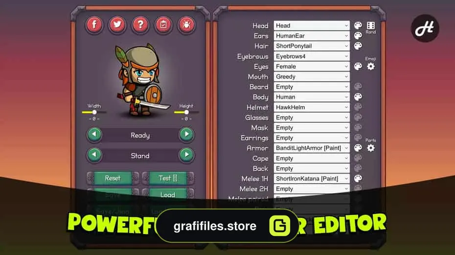 Character Editor Megapack برای یونیتی - 1