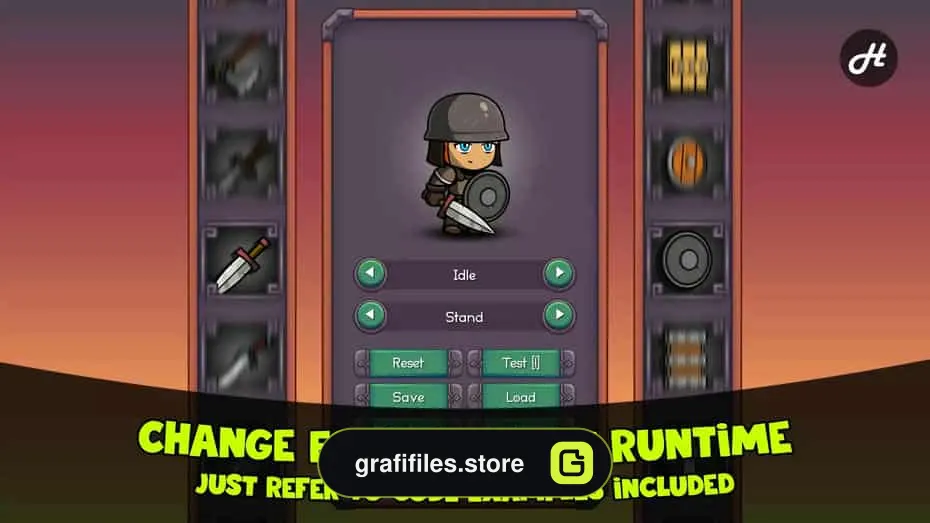Character Editor Megapack برای یونیتی - 19