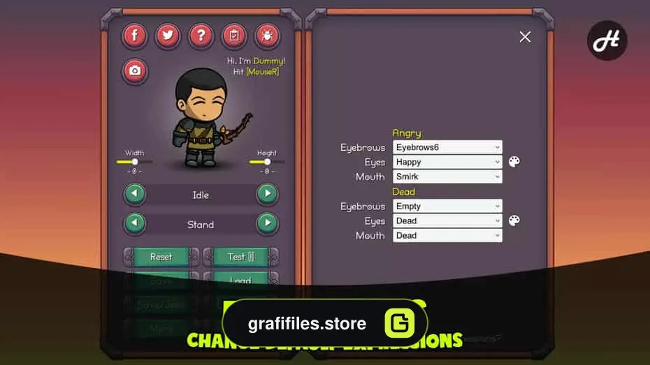 Character Editor Megapack برای یونیتی - 21