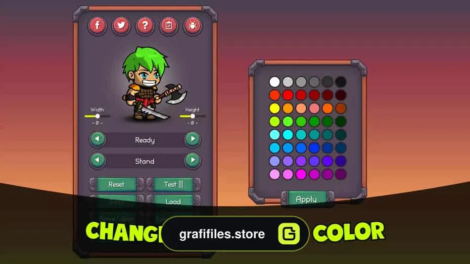 Character Editor Megapack برای یونیتی - 17