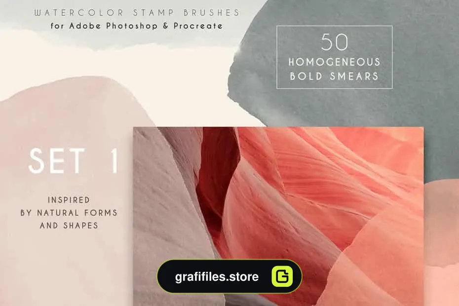 براش Clarity - Photoshop Procreate Brushes