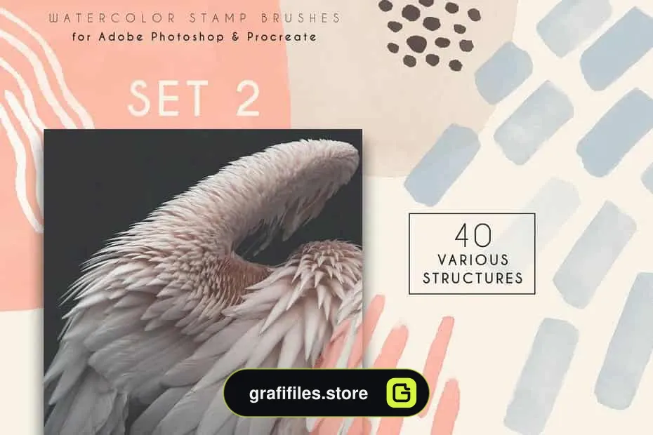 براش Clarity - Photoshop Procreate Brushes