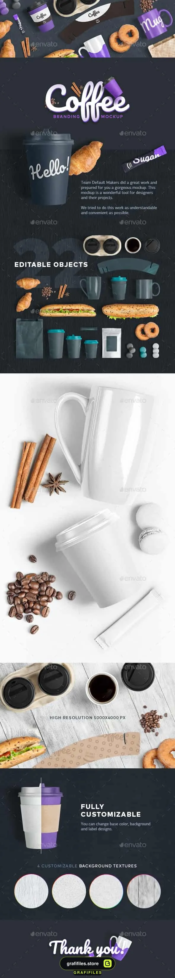 موکاپ برندینگ قهوه
