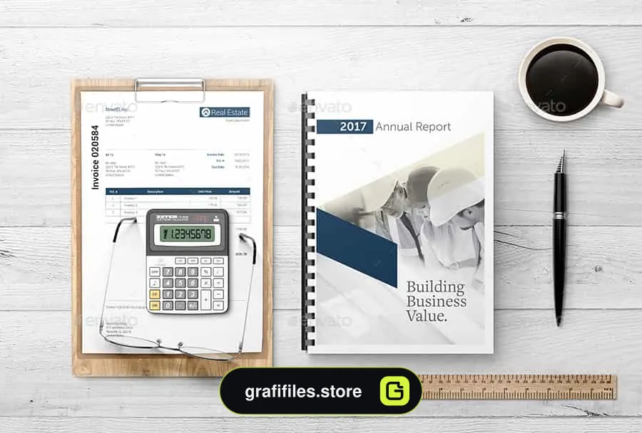 موکاپ کتاب سیمی