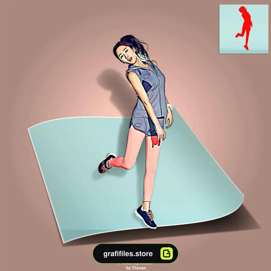 اکشن ایجاد کمیک فتوشاپ - 14