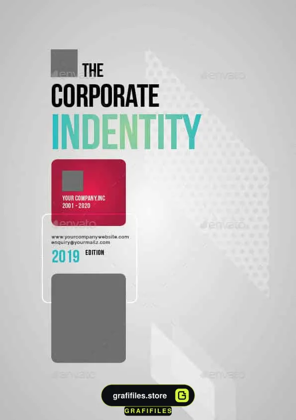 قالب ایندیزاین بروشور شرکتی Company Profile
