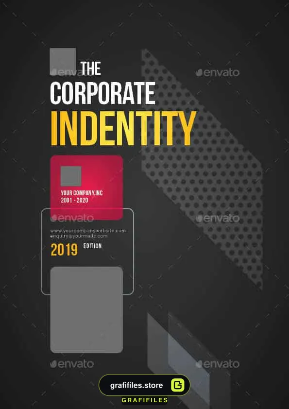 قالب ایندیزاین بروشور شرکتی Company Profile