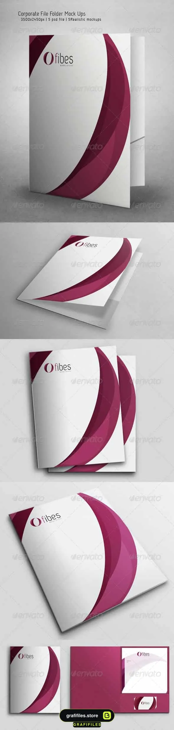 موکاپ پوشه شرکتی