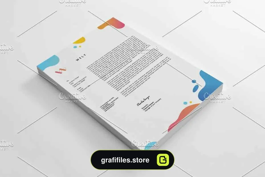 وکتور ست اداری Corporate Identity – V06