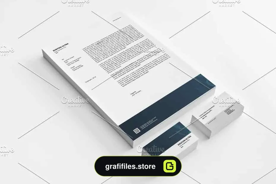 دانلود وکتور ست اداری Corporate Identity – V07 - 4 وکتور ست اداری Corporate Identity - 3