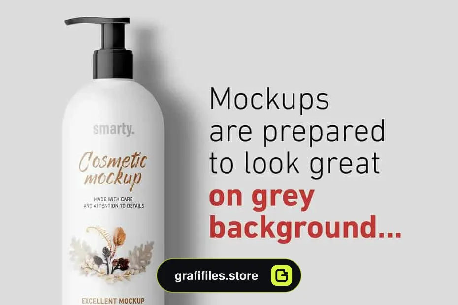 موکاپ لوازم آرایشی و بهداشتی Cosmetic Mockups Bundle Pack